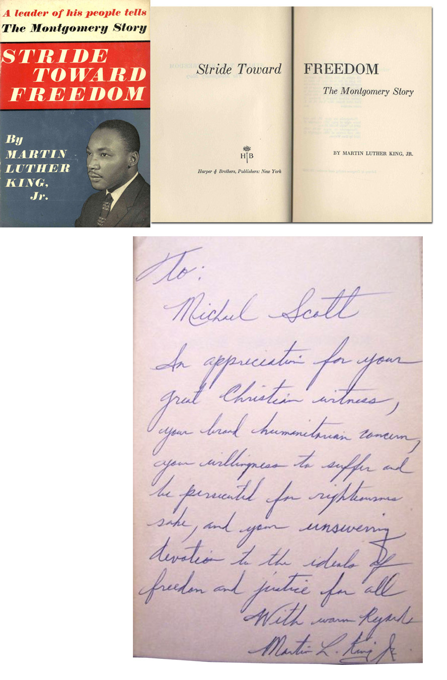Martin Luther King autograph