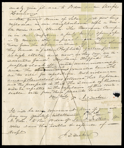 Mormon Autograph