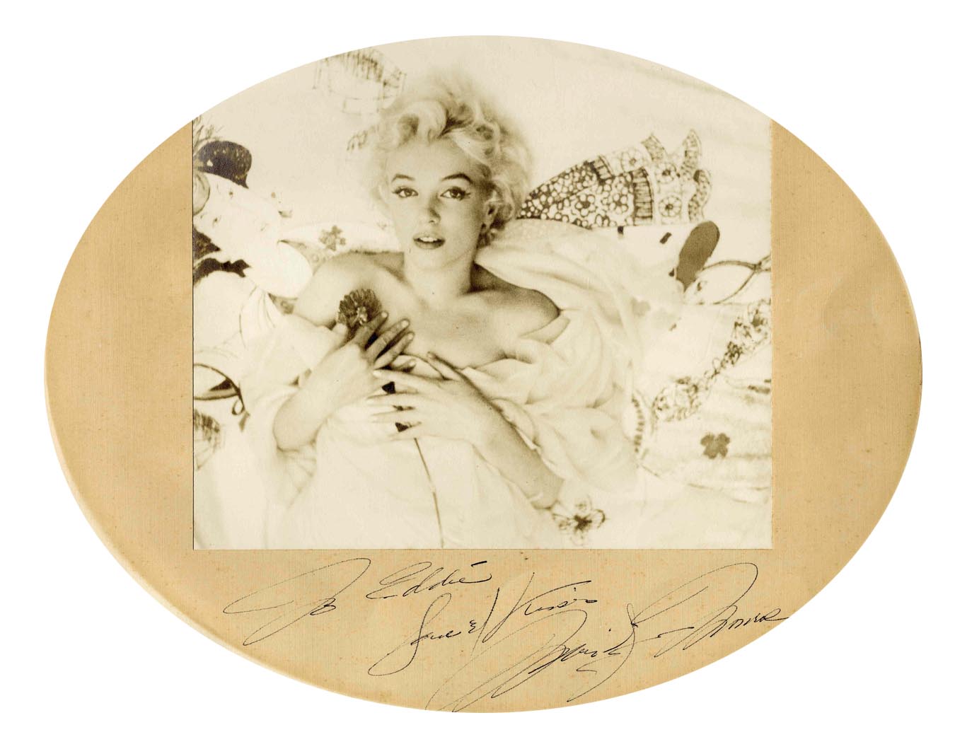 Marilyn Monroe Autograph Beautiful Marilyn Monroe Signed Photograph -- Original Cecil Beaton Silver Gelatin Print -- With PSA/DNA COA