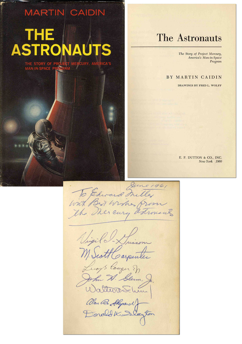 Mercury Seven Astronauts Autographs