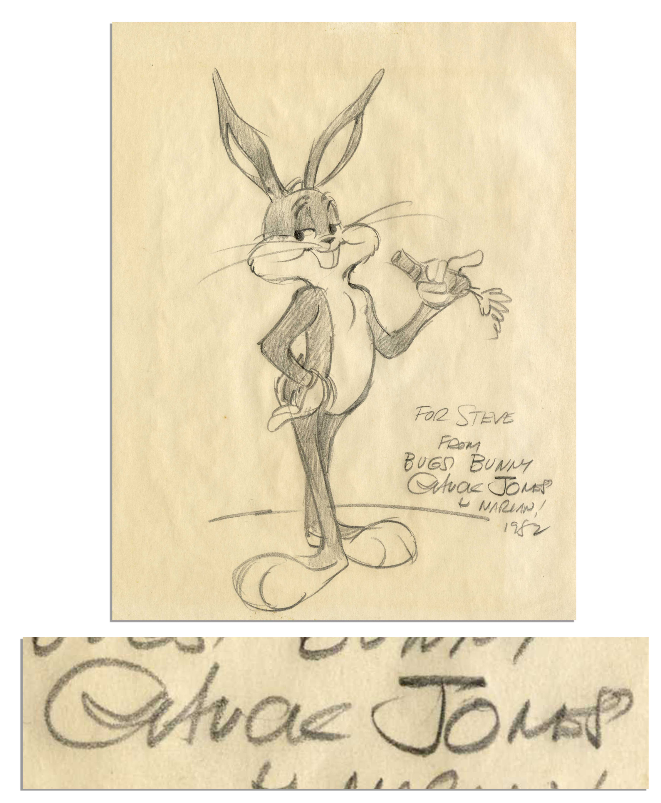 Chuck Jones drawing