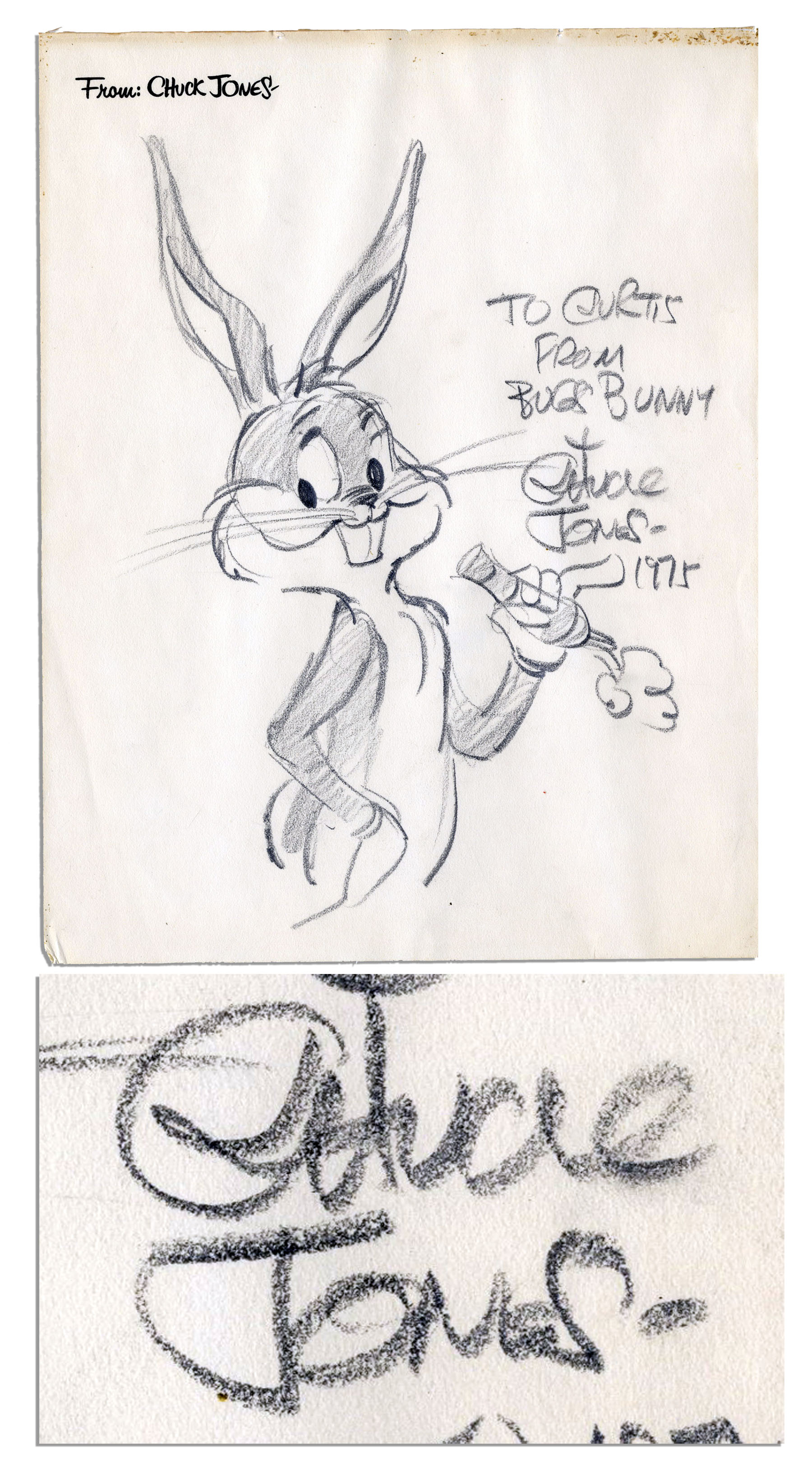 Chuck Jones drawing