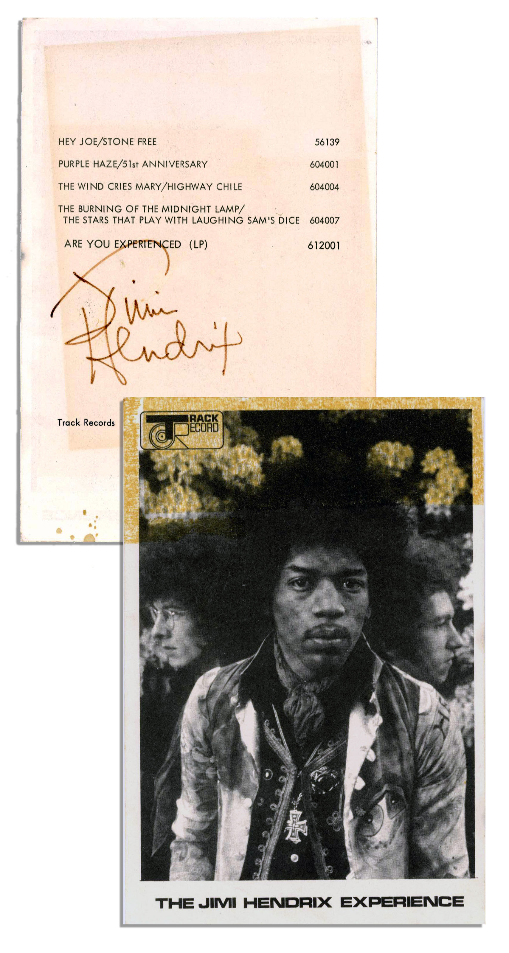 Jimi Hendrix concert poster