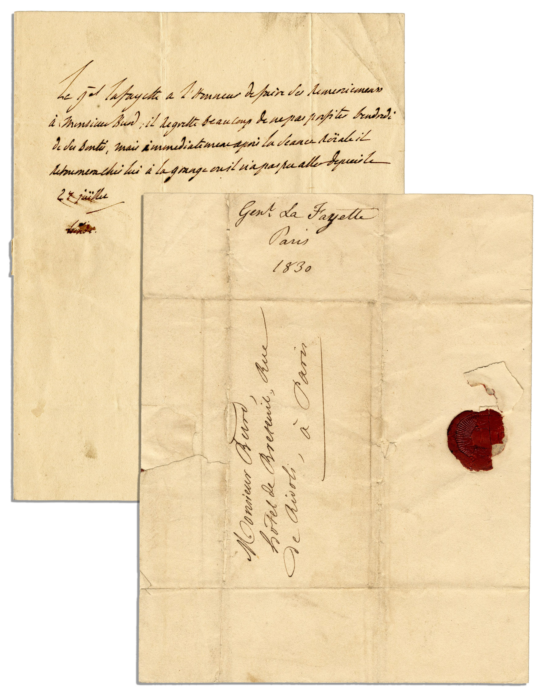 Lafayette Autograph
