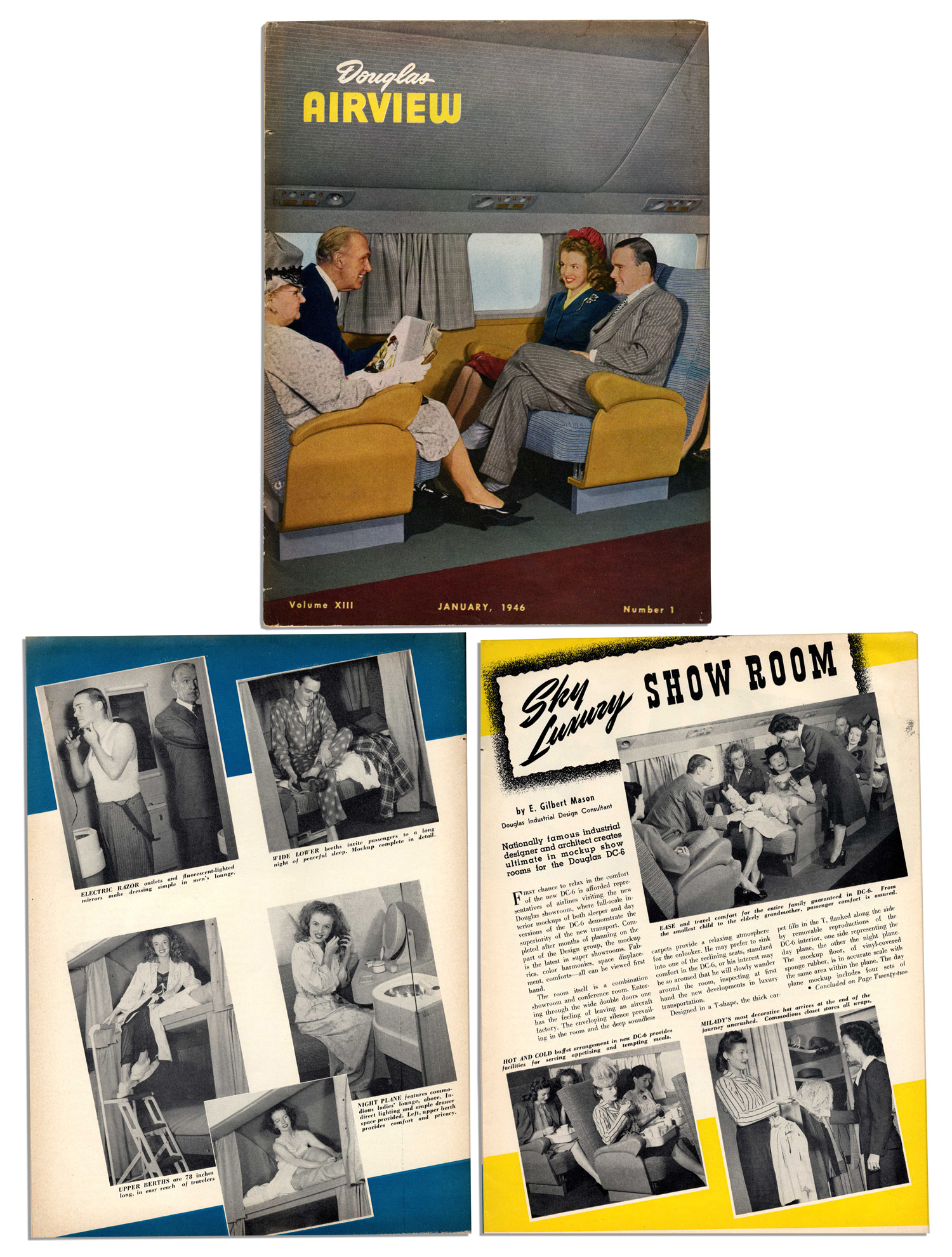 Douglas Airview Marilyn Monroe magazine