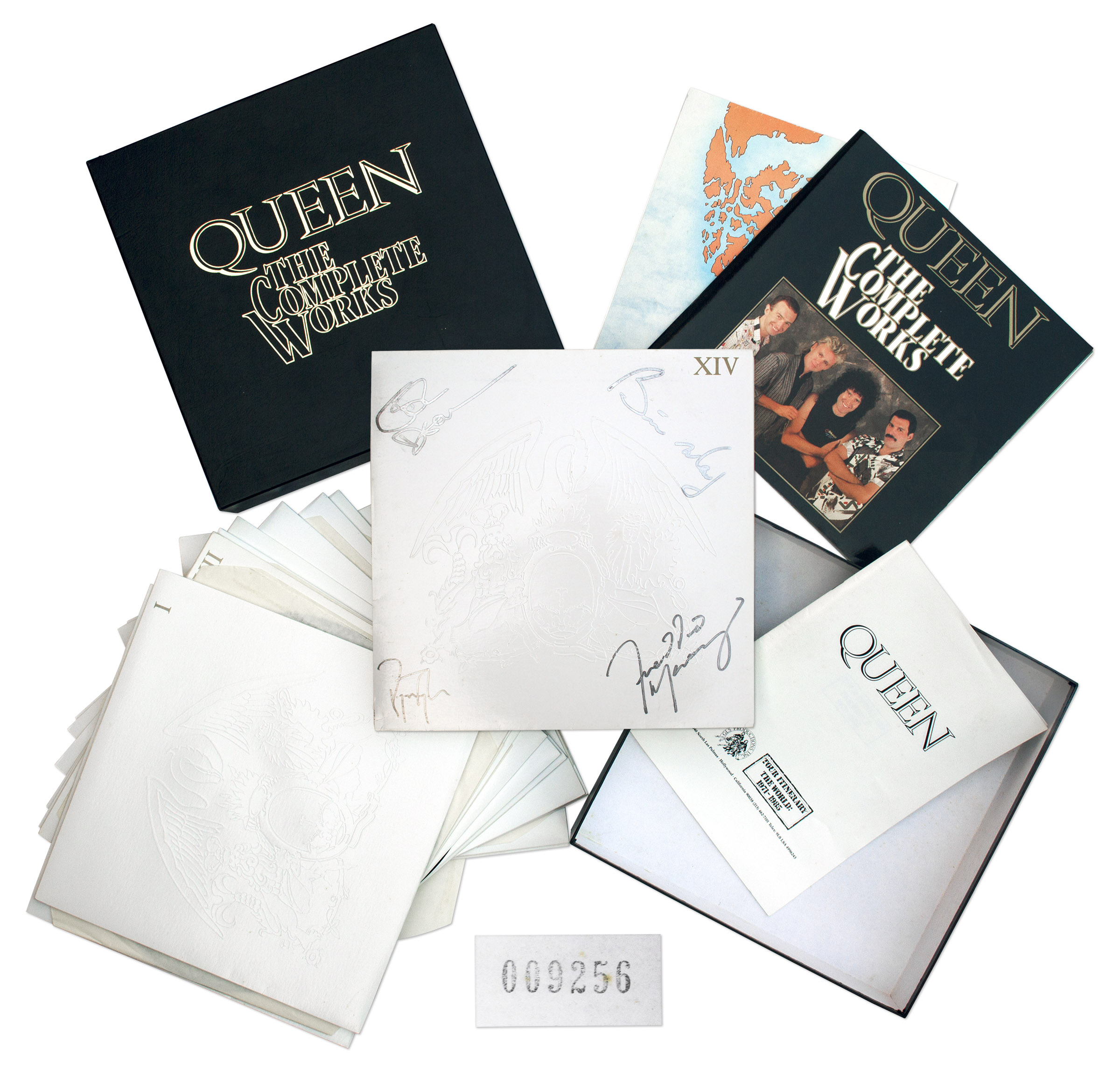 Freddie Mercury Queen Complete Works signed