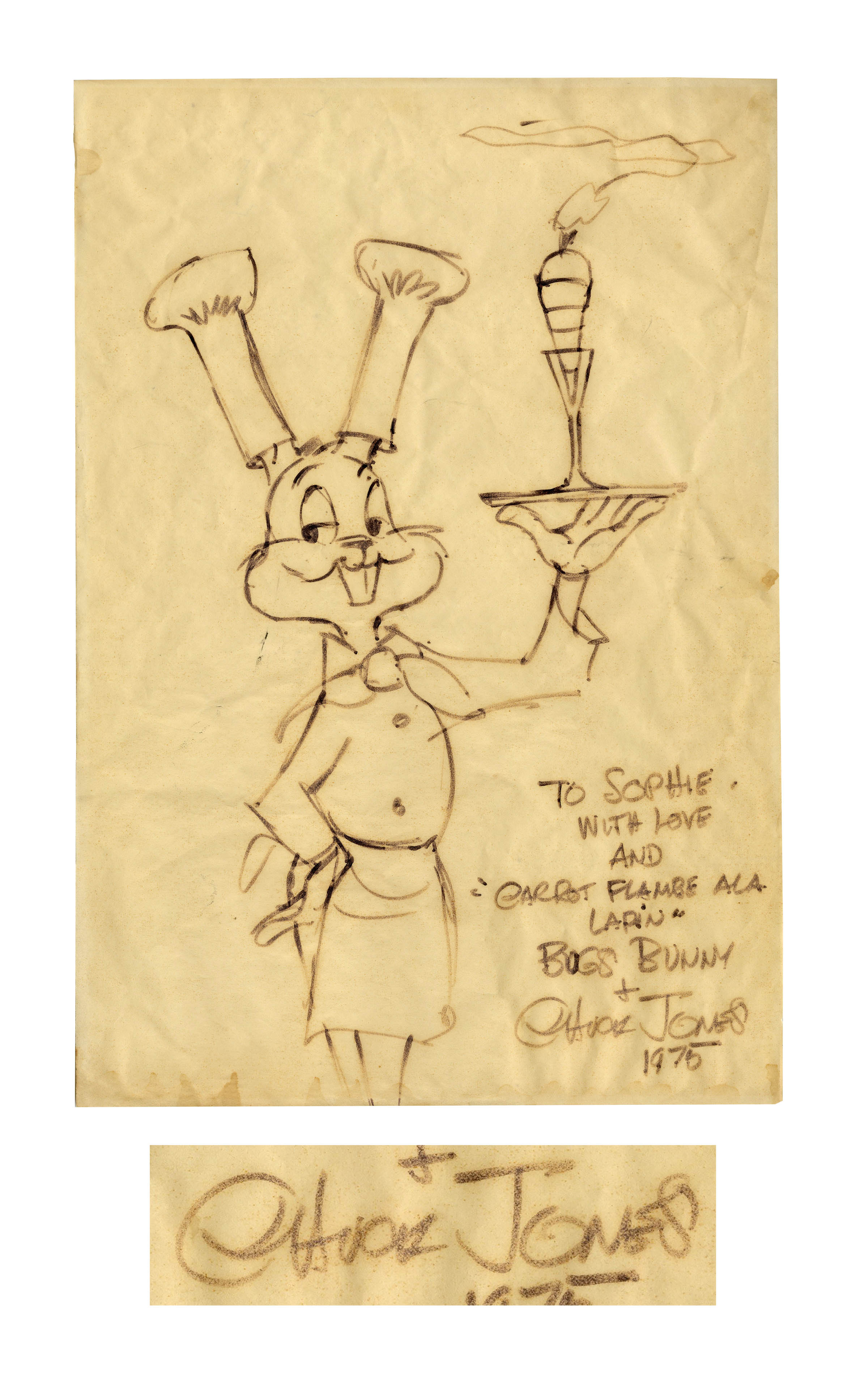 Chuck Jones drawing